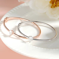 1CT Birnen-Moissanit-Damenarmband, 925er Sterlingsilber