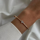 Elegantes Moissanit-Damenarmband, 925er Silber, GRA-zertifiziert