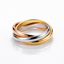 <tc>Ring Trilogie — Drei funkelnde Elemente in Bewegung</tc>