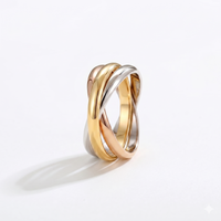 <tc>Ring Trilogie — Drei funkelnde Elemente in Bewegung</tc>