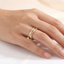 <tc>Ring Trilogie — Drei funkelnde Elemente in Bewegung</tc>