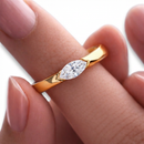 <tc>Ring Reine Marquise – Klare Linie</tc>
